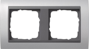 GIRA 021206 Abdeckrahmen 2fach Zwischen 