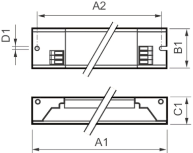 PHIL EVG HF-P 1x14-35W 220-240V 90504500 