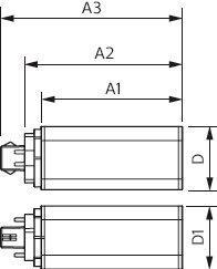 PHIL CorePro LED PL-T 7W/830 120° (18W) 