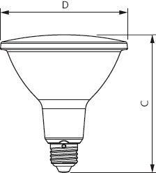 PHIL CorePro LEDspot 9-60W/927 