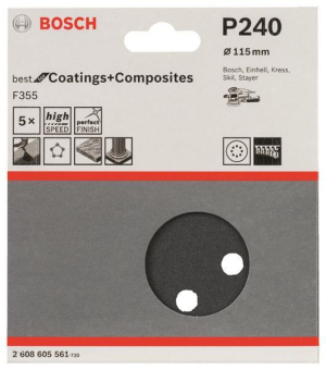 Bosch 5Schleifblatt F355      2608605561 