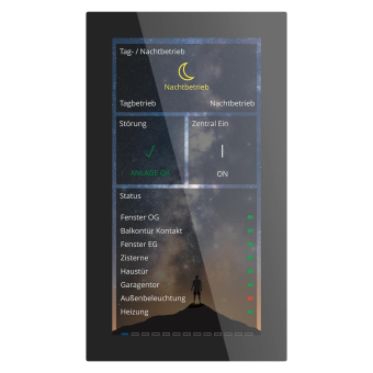 MDT BE-GTSP6TS.01S Glas Touch Smart Plus 