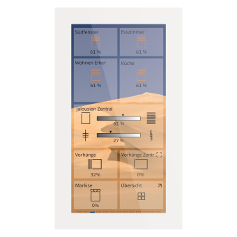 MDT BE-GTSP6TW.01S Glas Touch Smart Plus 