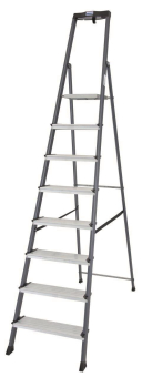 KRAU SECURO-Alu-Leiter 8 Stufen   126467 