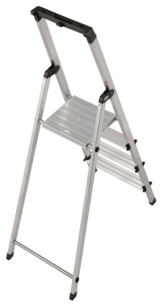 KRAU SOLIDY Alu-Leiter 3 Stufen   126214 