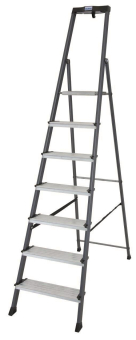 KRAU SECURO-Alu-Leiter 7 Stufen   126450 