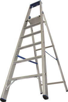 KRAUSE Stufen-Stehleiter Alu      124531 