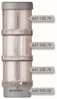 Werma KS72 Design BWM 24VAC/DC  64900101 