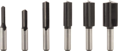 Bosch 2607017466 6tlg    6 TLG NUTFRÄSER 