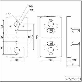Werma Montage-Kit schwarz       97569101 