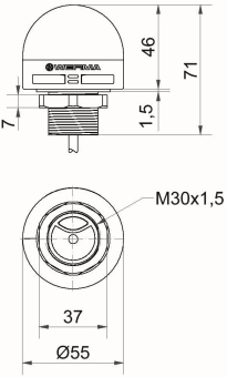 Werma MC55 RGB Blink Summer     24013050 