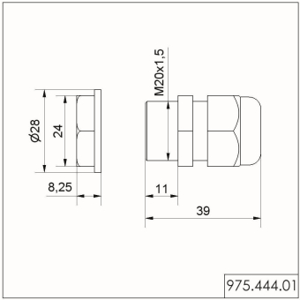 Werma Kabelverschraubung        97544401 
