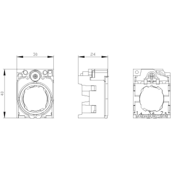 Siemens Halter,       3SU1510-0AA10-0AA0 