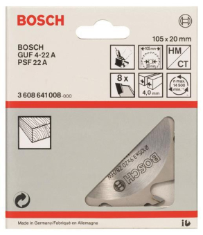 Bosch Scheibenfräser 8 20mm   3608641008 