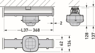 TRILUX 7650IP Quattro HD ON/OFF  8905700 