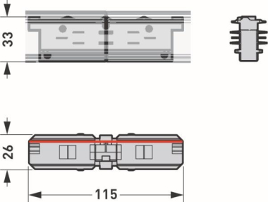 TRILUX Rail Längsver D/C 3PH     8882200 