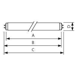 PHIL Philips    Actinic BL TL-K 40W/10-R 