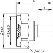 TG 7-16 Kabelstecker Cr/Cr   J01120B0090 