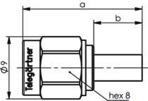 TEGA SMA-Kabelstecker        J01150A0031 