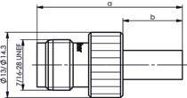 TG TNC-Kabelbuchse CR. 50    J01011A2265 