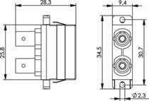 TG T-ST/SC-Duplex Adapter    J08082A0002 