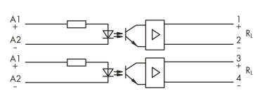 WAGO 286-792 Optokopplermodul, 