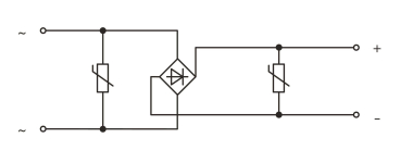 WAGO 286-830 Gleichrichtermodul, 