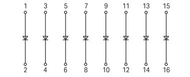 WAGO 289-103 Bauteilmodul mit Diode,mit 