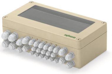 WAGO 850-836 IP65-Systemgehäuse, 