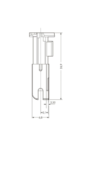 WAGO 267-120 Buchsenmodul,ohne 