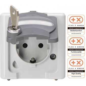 KOPP Schuko-Steckdose AP 16A   104056008 