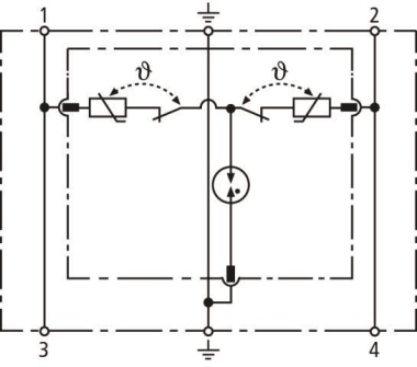 DEHN ÜS-Ableiter 2-polig DEHNrail 953202 