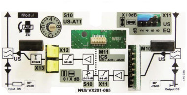 WISI Rückkanalmodul 65MHz       VX201065 