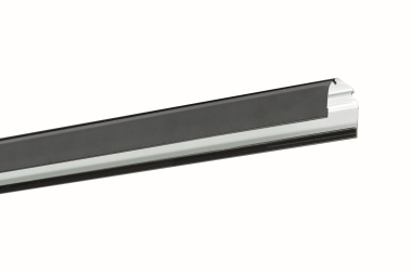 RIDI Tragschiene sw, 7-polige  1500142SW 