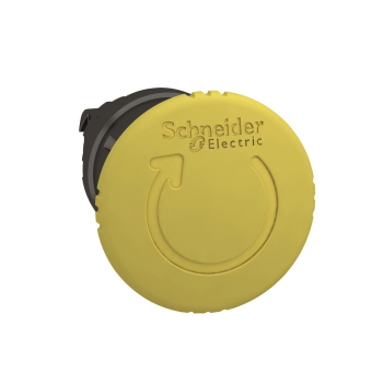 Schneider Frontelement gelb     ZB4BS557 