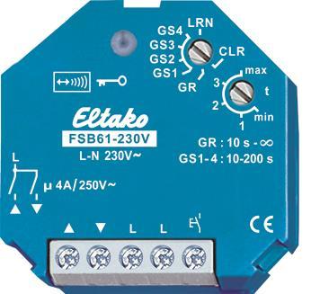 Eltako FSB61-230V Funkaktor o.N-Anschl. 
