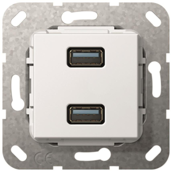 GIRA 568503 USB 3.0A 2fach Kabelpeitsche 