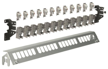 Hager Patch-Panel 24fach (E-Dat)  FZ24MM 
