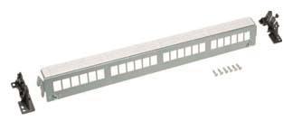 Hager Patch-Panel univers. 24fach FZ24MK 