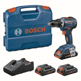 Bosch Akku-Bohrschrauber Set GSR 18V-55+ 