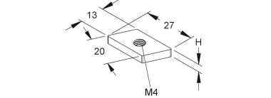 NIED Gleitmuttern                GSM 304 