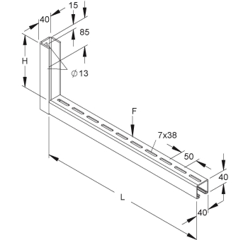 NIED Hängestiel-und              KTC 600 