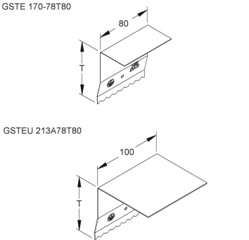 NIED Stoss-Stellenverb.    GSTE170-78T80 
