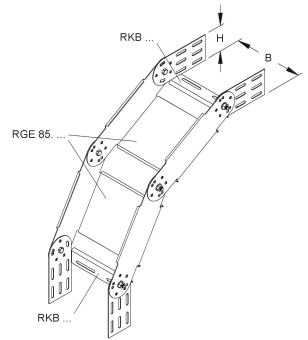 NIED Bogen Verstellbar        RGS 85.300 