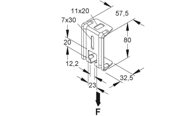 NIED Deckenbügel                   DB 10 