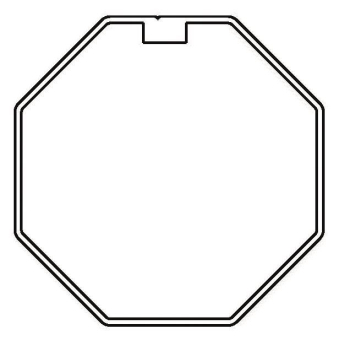 Rademacher 4041-6 Achtkantstahlwelle 6m 