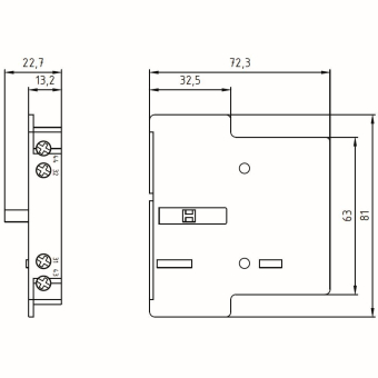 SIEM Hilfsschalterblock       3TY6561-1B 