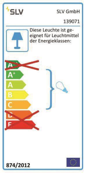 SLV Seilleuchte weiß f.TENSEO NV  139071 