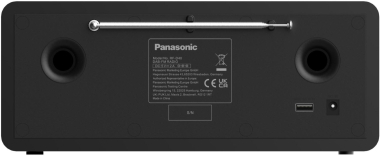 Panasonic RF-D40EG-K sw/si Digitalradio 