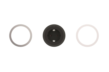 Bachmann PIX 1xSchuko sw 2,0m    926.001 